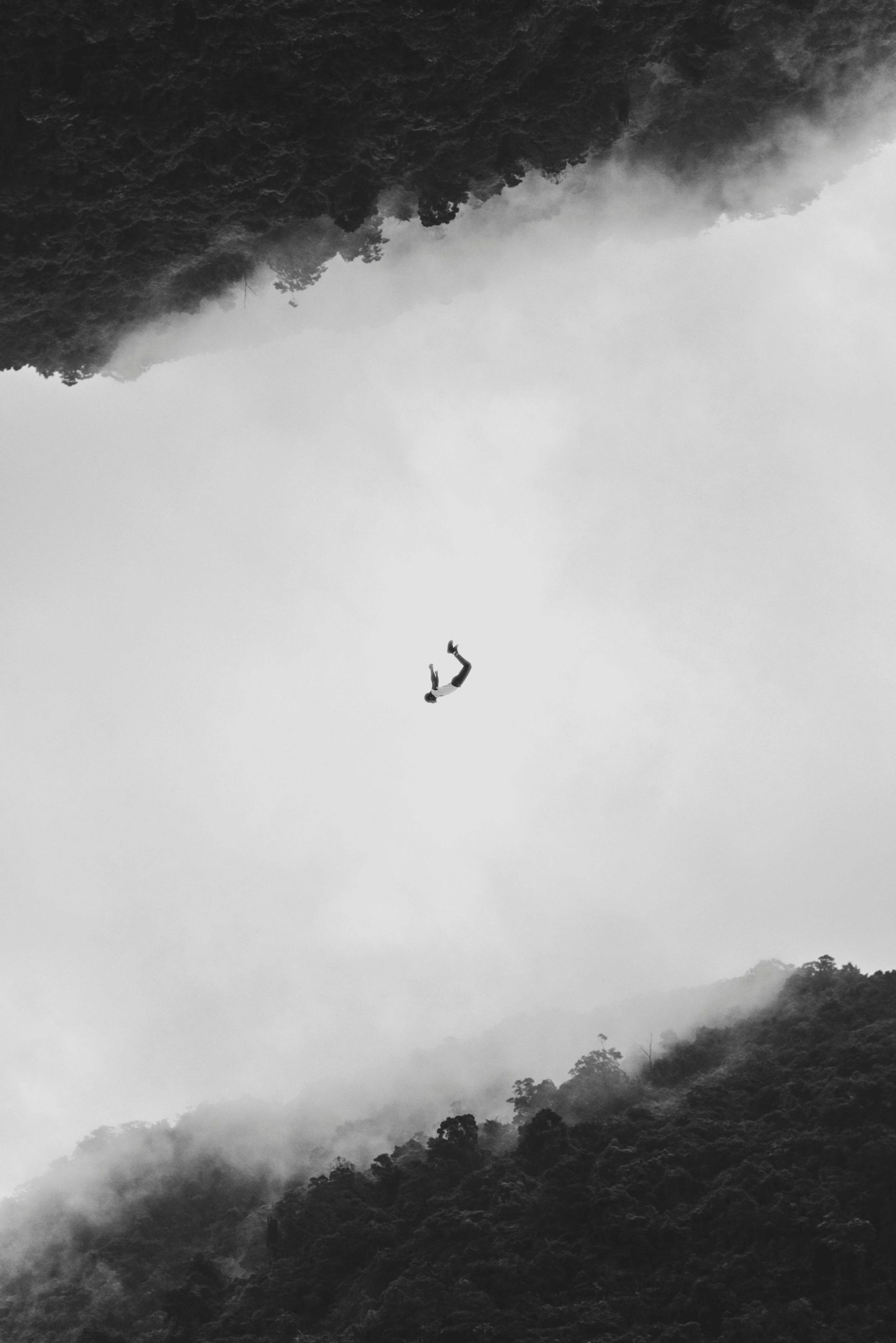 person falling