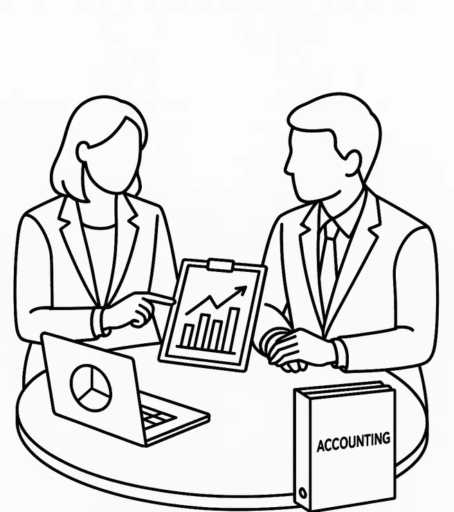 accounting drawing