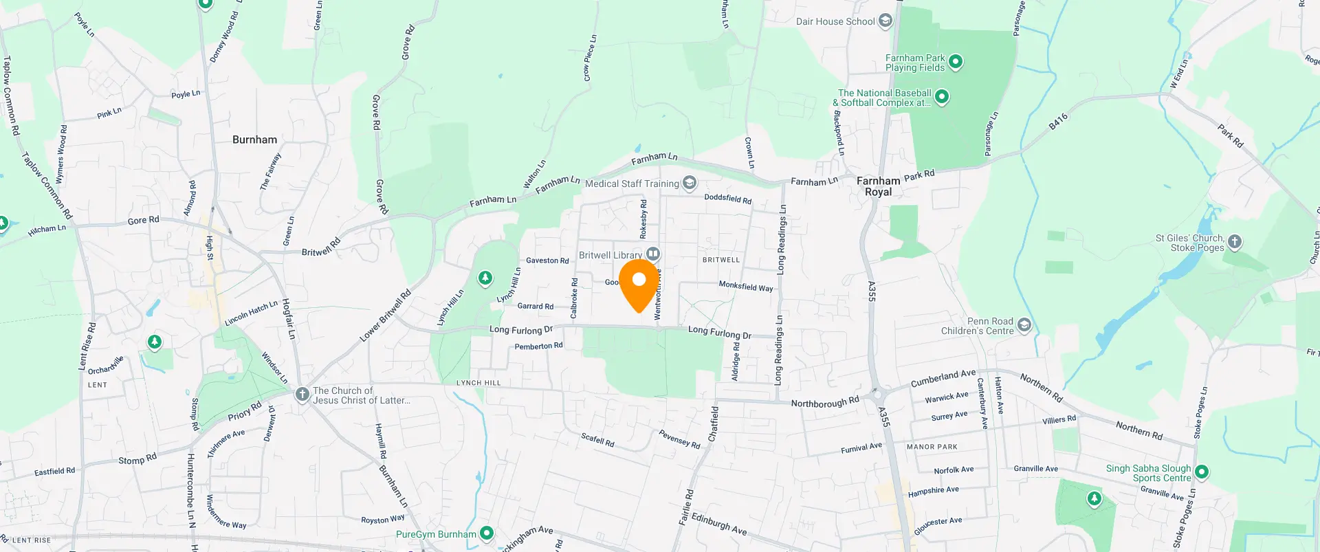 map to show where sbx accountants is located